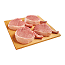 Côtelettes de longe de porc frais